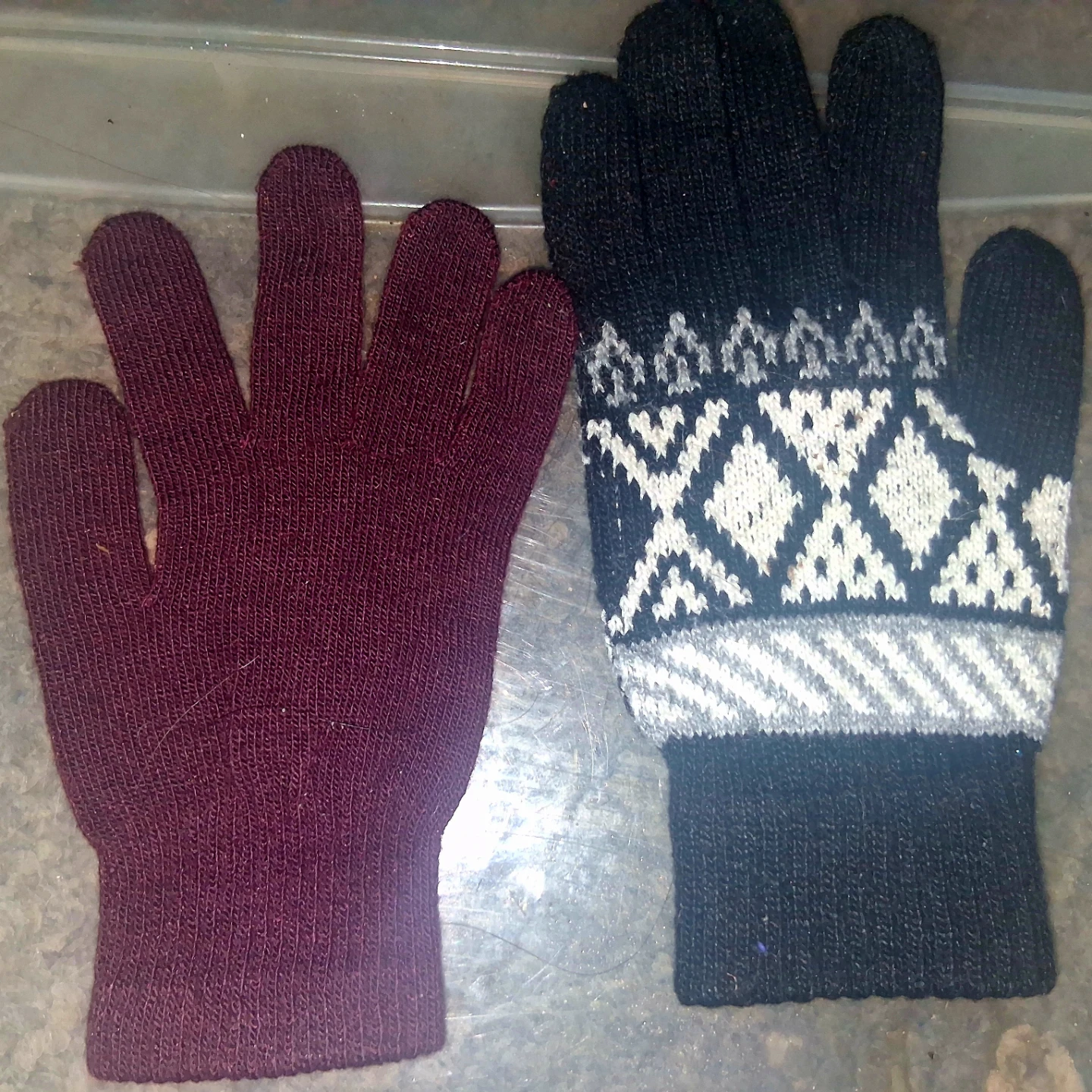 Kombi Mittens - Blue, White, Grey+Etc. - photo 5