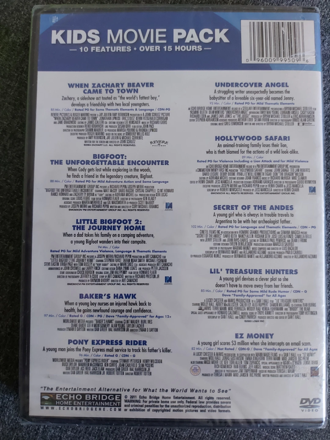 10 Movie Kids Pack DVD - photo 3
