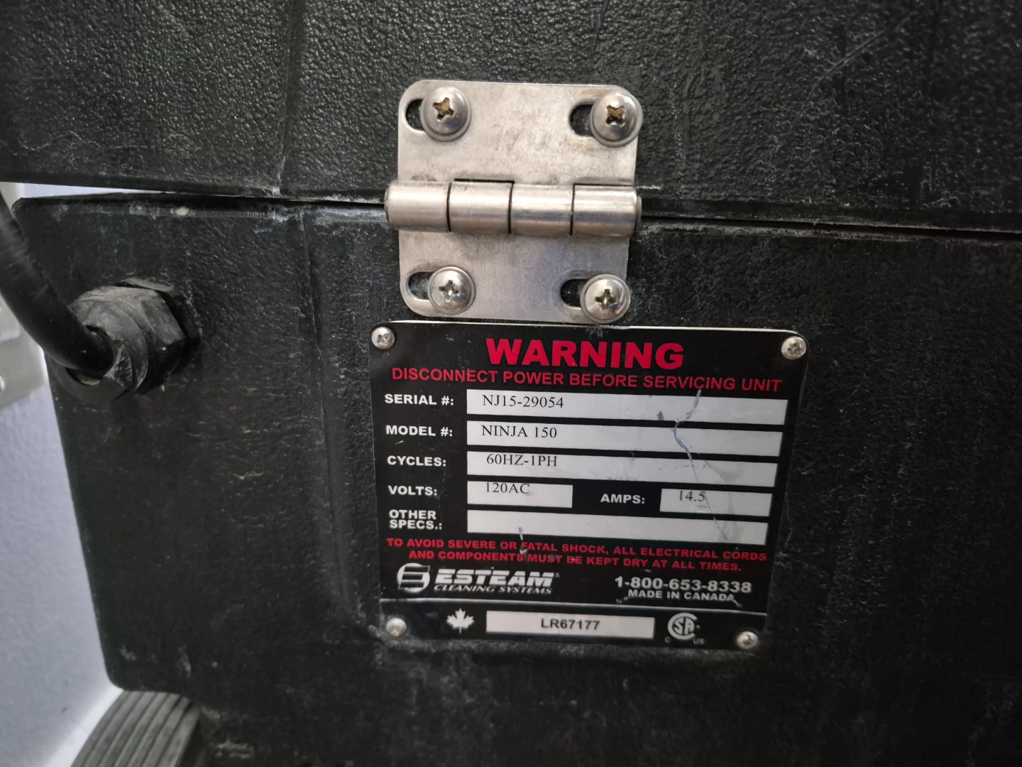 Esteam Ninja 400 Carpet Extractor - photo 3