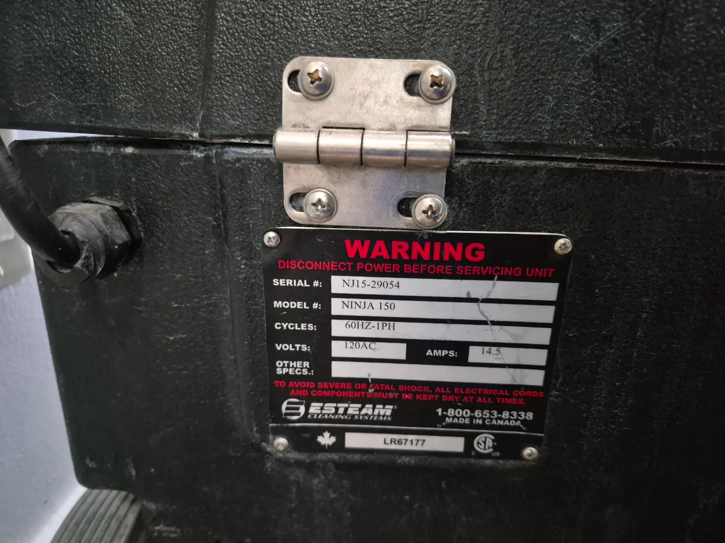 Esteam Ninja 400 Carpet Extractor - photo 3