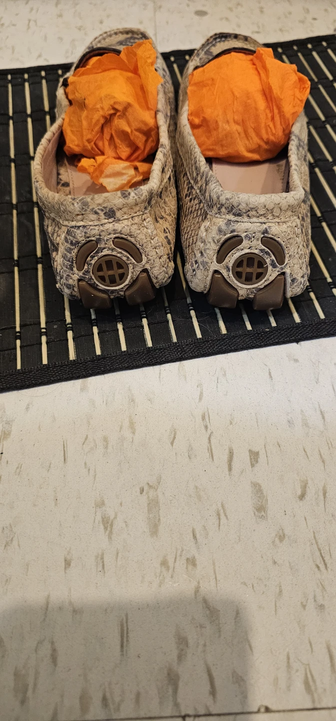 Hugo Boss Snakeskin Loafers - photo 4