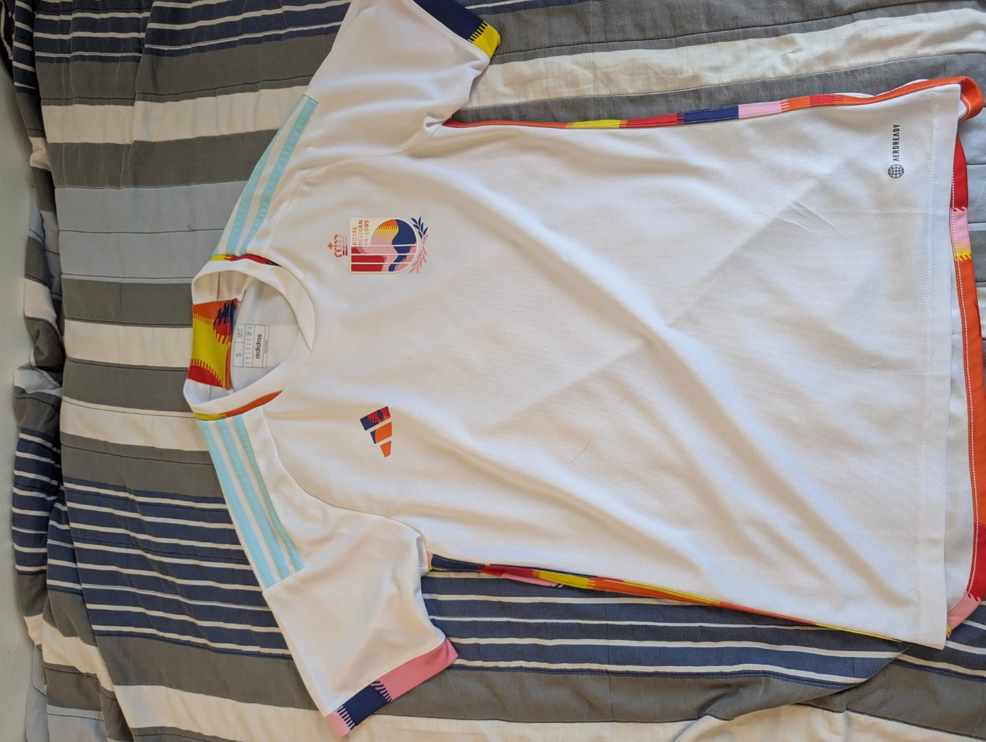 Adidas Belgium National team soccer jersey