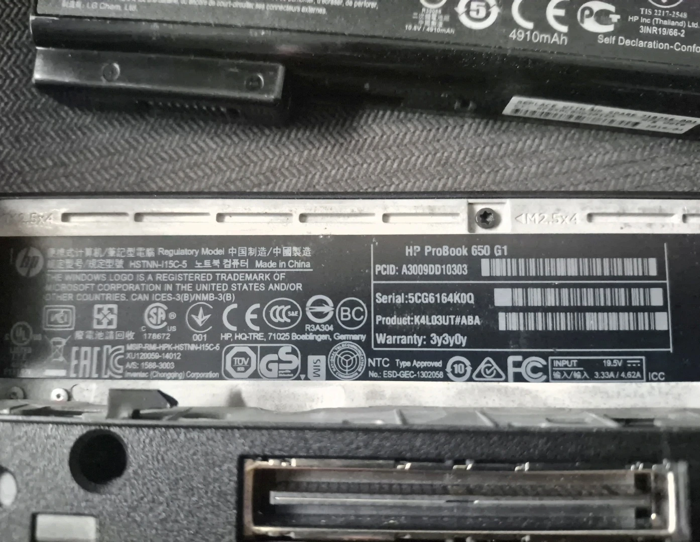 HP ProBook 650 G1 Laptop - photo 4