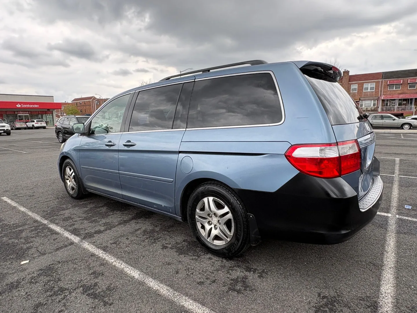Blue Honda Odyssey 2005 Minivan - photo 2