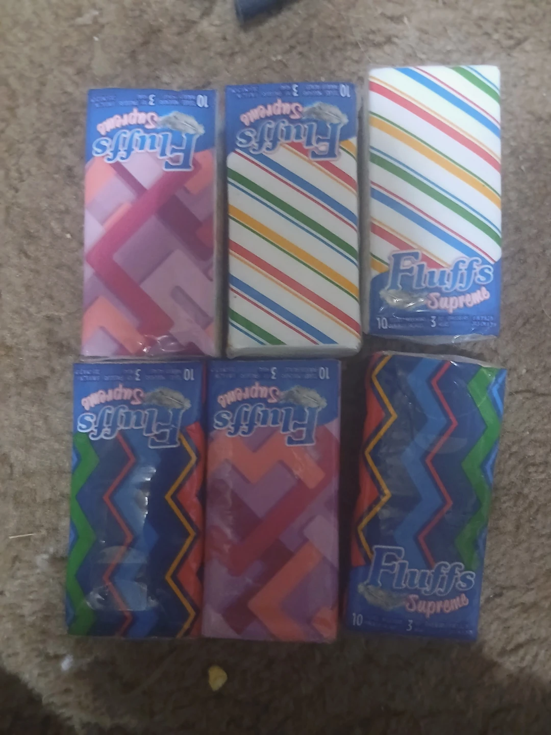 Fluffs Supreme Facial Tissues - 6 Pack