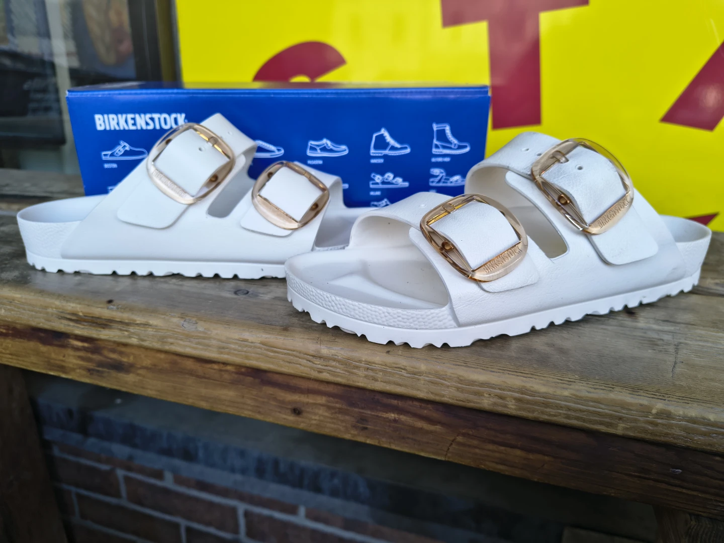 Birkenstock Arizona Stealth Buckle EVA Sandals Light Rose - photo 2