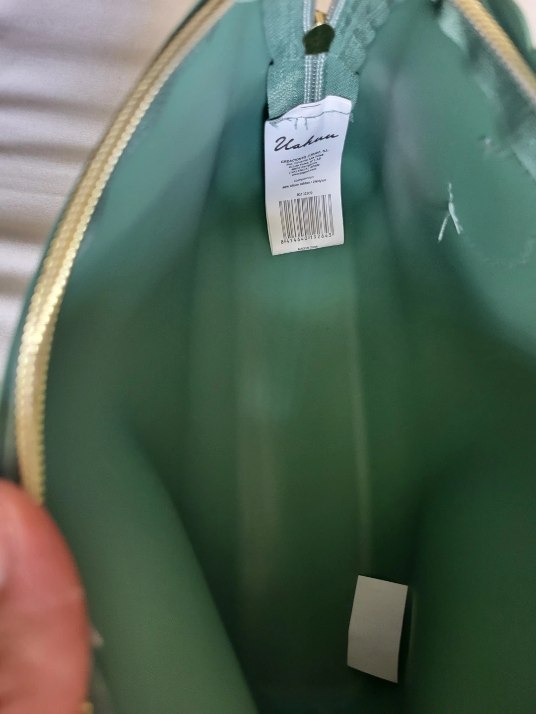 Neceser de color verde