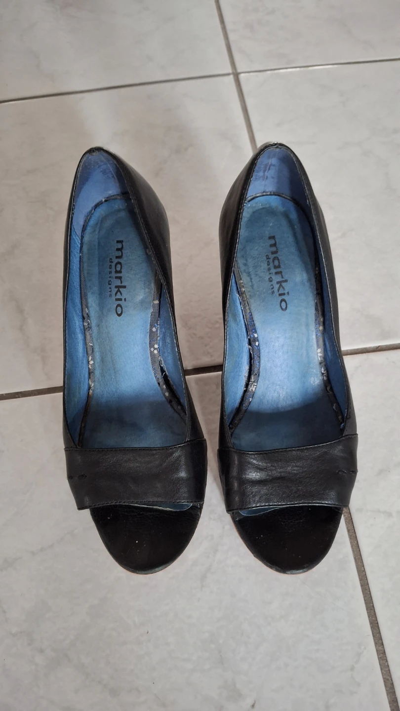 Markio Designs Black Wedge Heels - photo 2