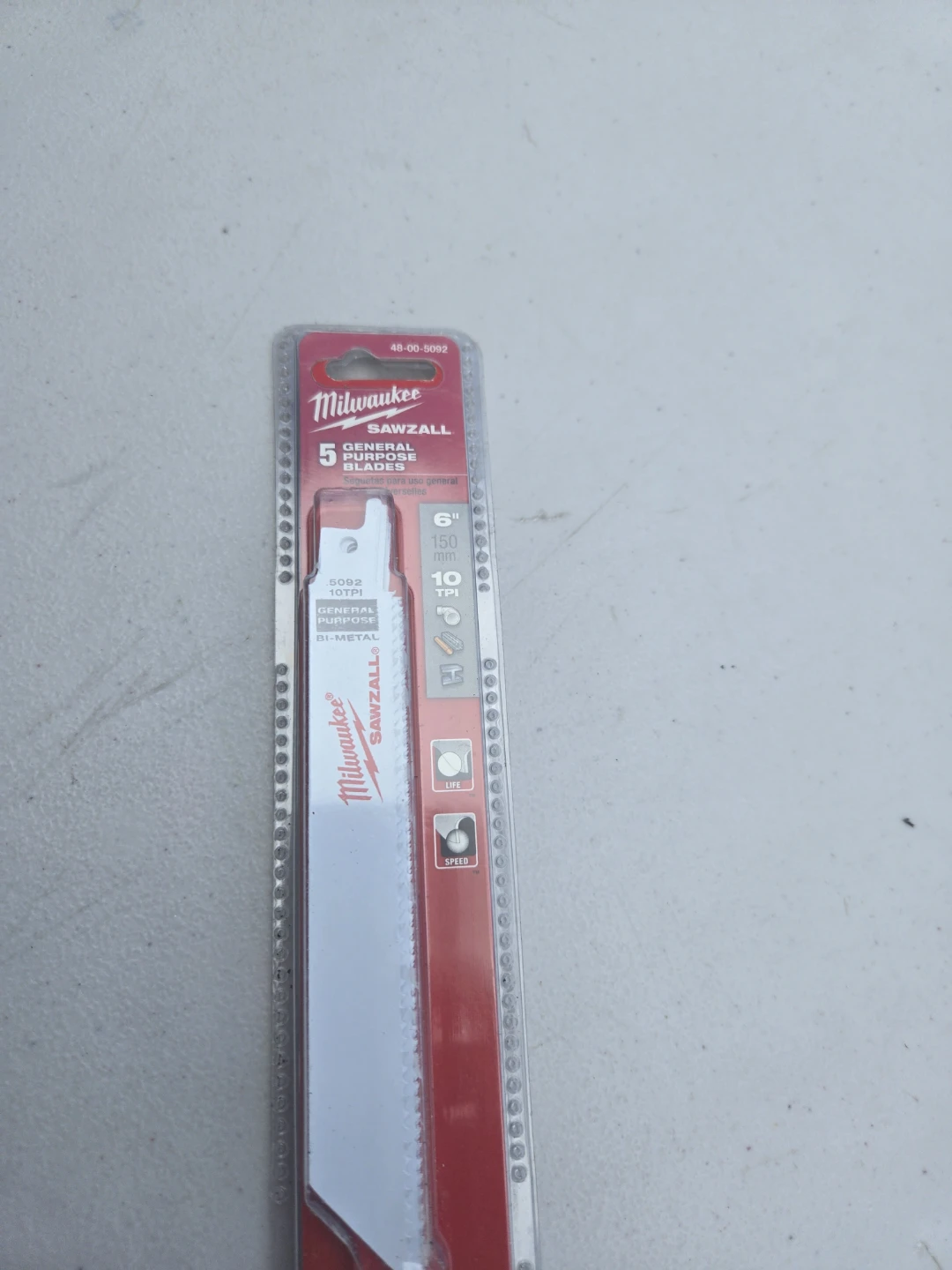 Milwaukee SAWZALL Reciprocating Saw Blades - 5 Pack - photo 3
