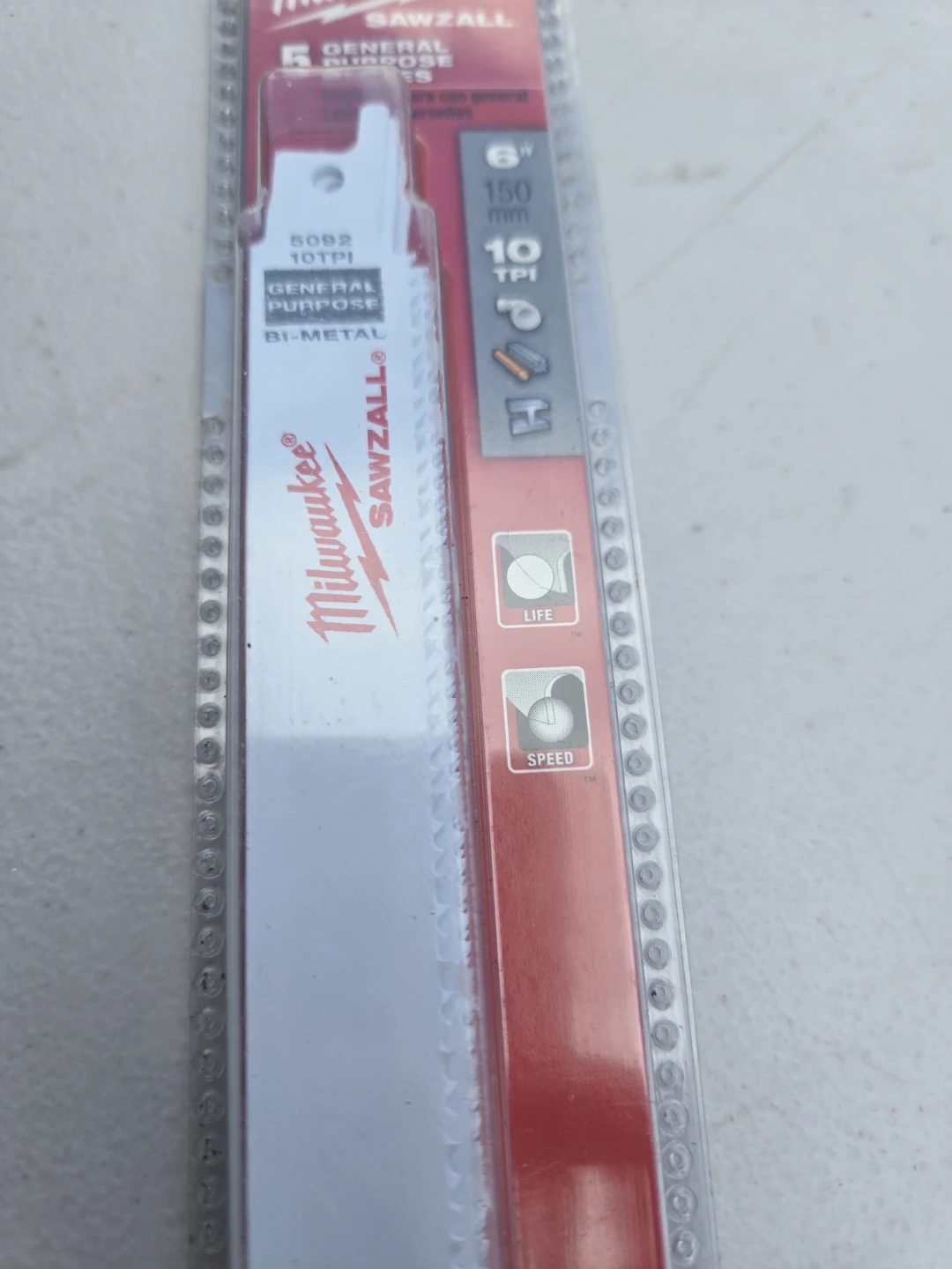 Milwaukee SAWZALL Reciprocating Saw Blades - 5 Pack - photo 4