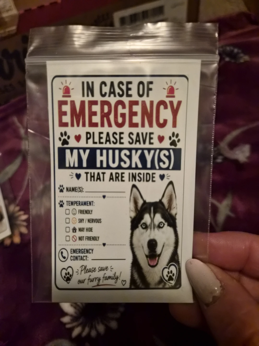 Unique/Customized- Save My Pet Stickers - photo 5