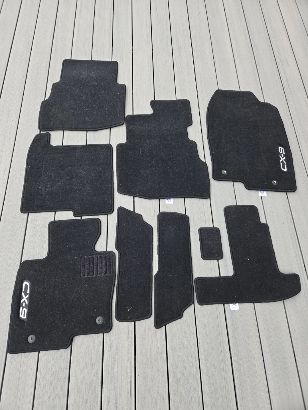 Mazda 2019 CX-9 OEM Floor Mats Set