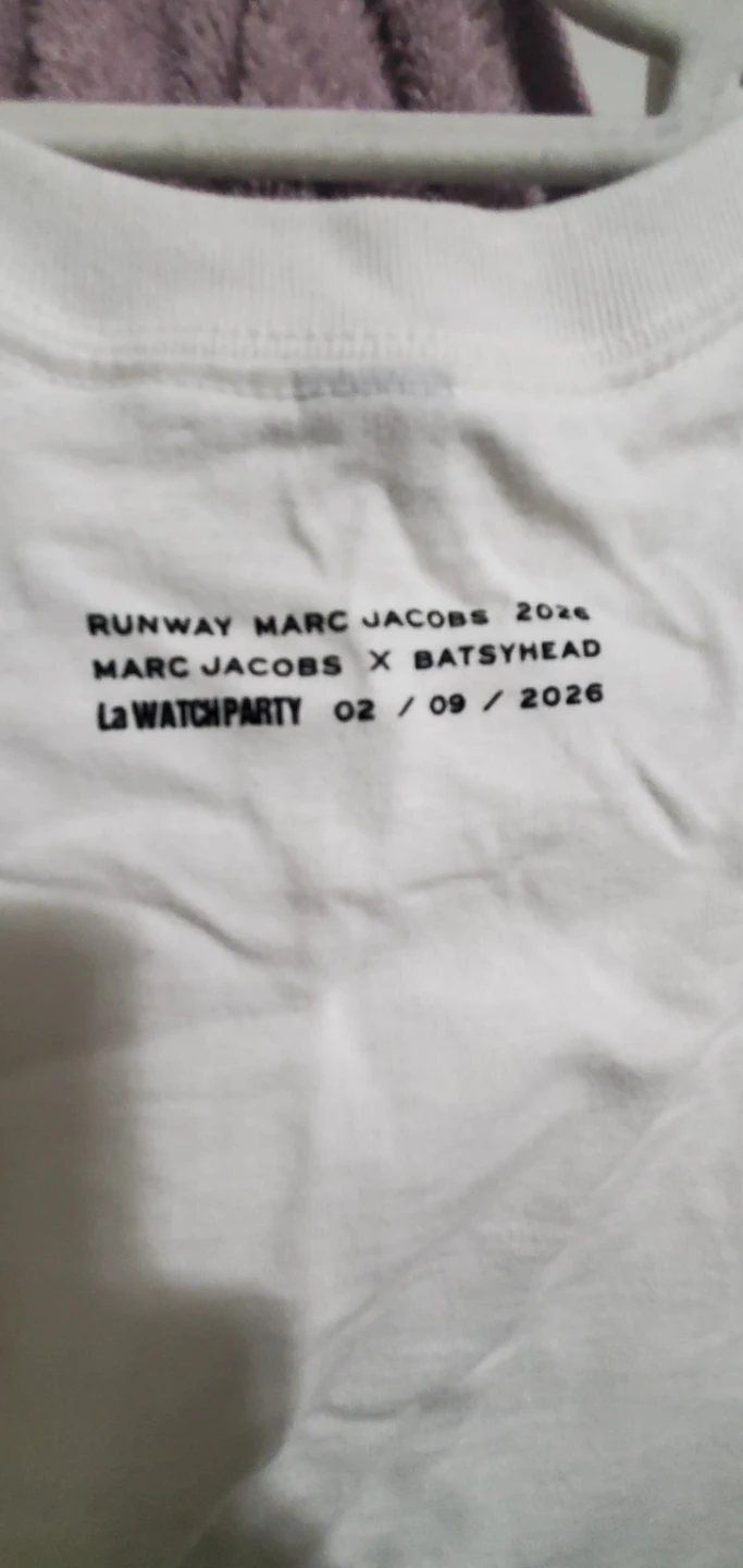 Marc Jacobs White Runway 2026 T-Shirt - photo 4