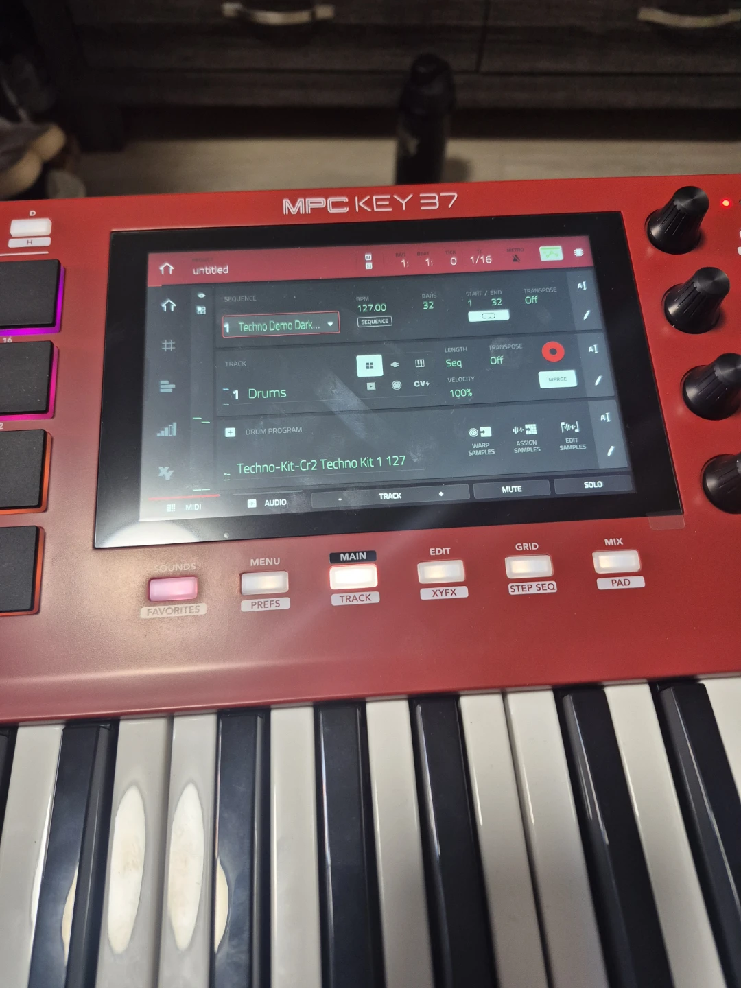 Mpc akai 37 sintetyzer - photo 2