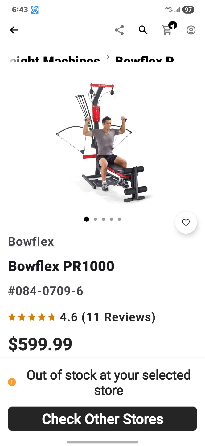 Bowflex PR1000 Home Gym