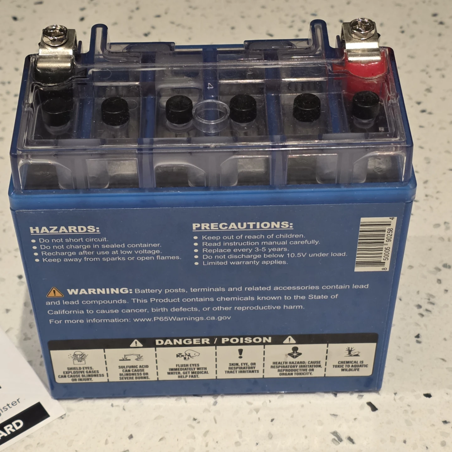 Mighty Max Battery YTX14-BS 12 Volt 12 Amp Gel Series - photo 2