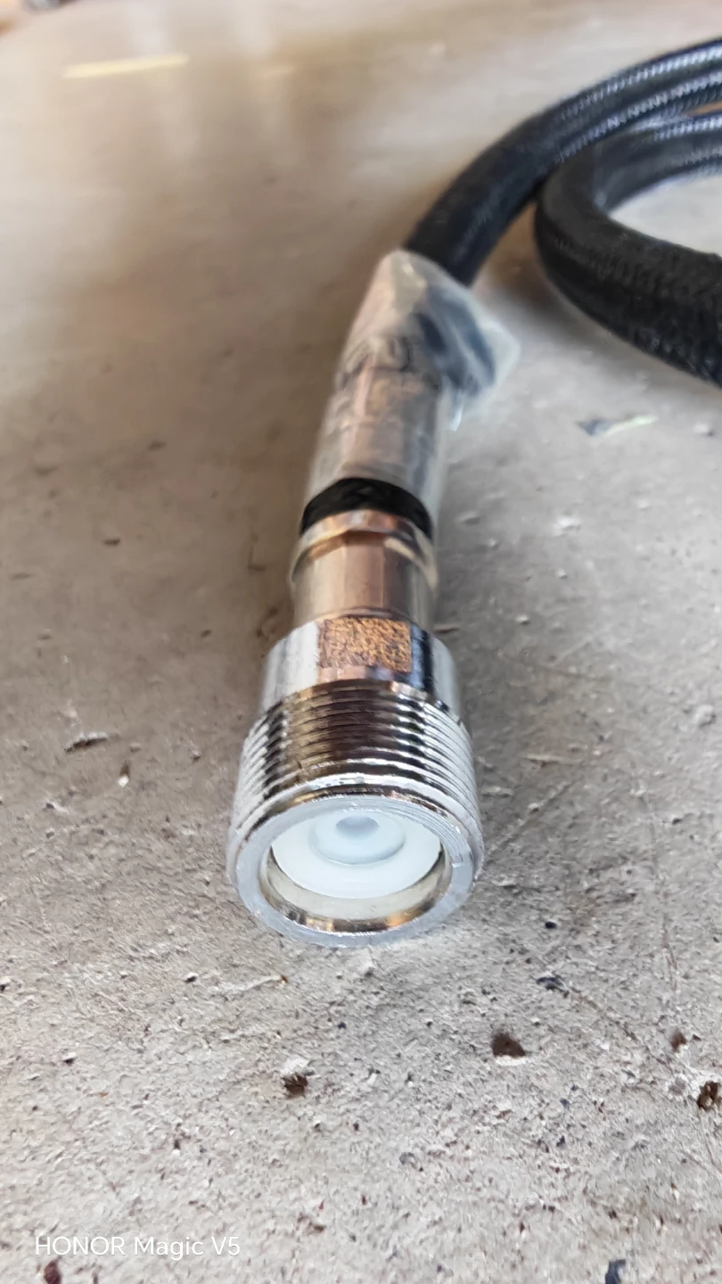 New Braided Faucet Hose with Chrome Fittings - photo 4