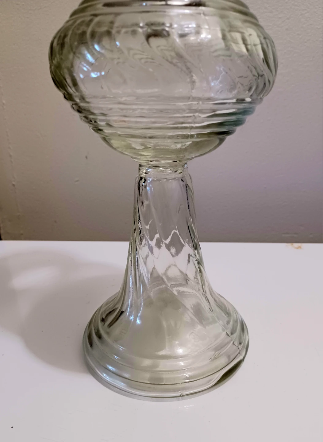 Antique 1800's Rare Tall Dabs New Oil Lamp - photo 4