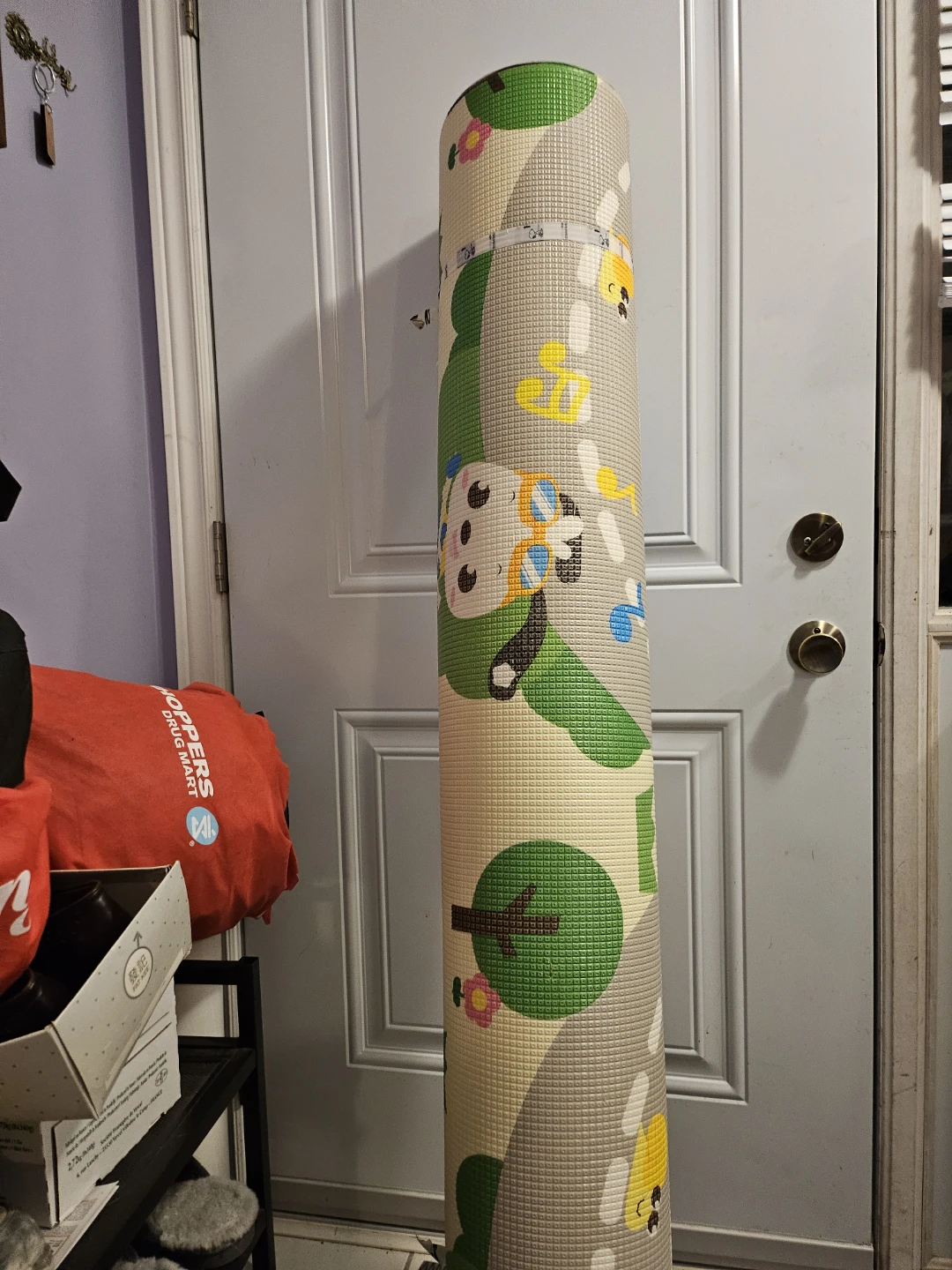 60" x70" Play Mat with Cartoon Characters