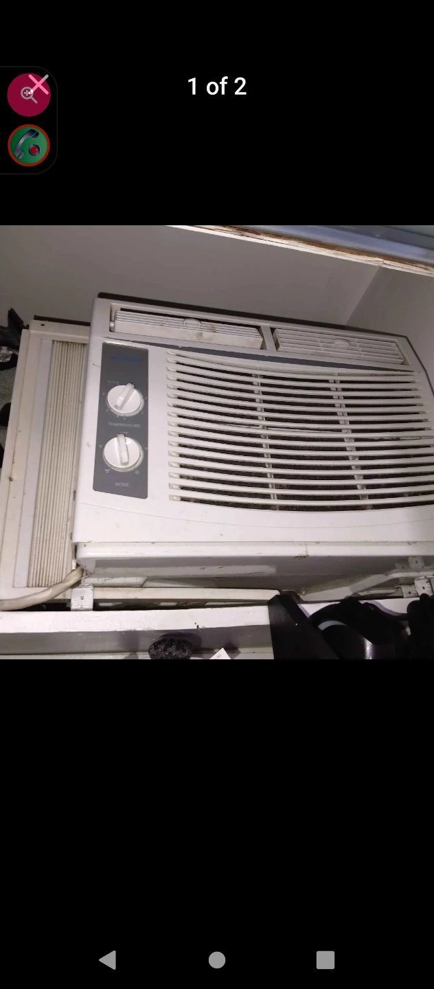 White Window Air Conditioner