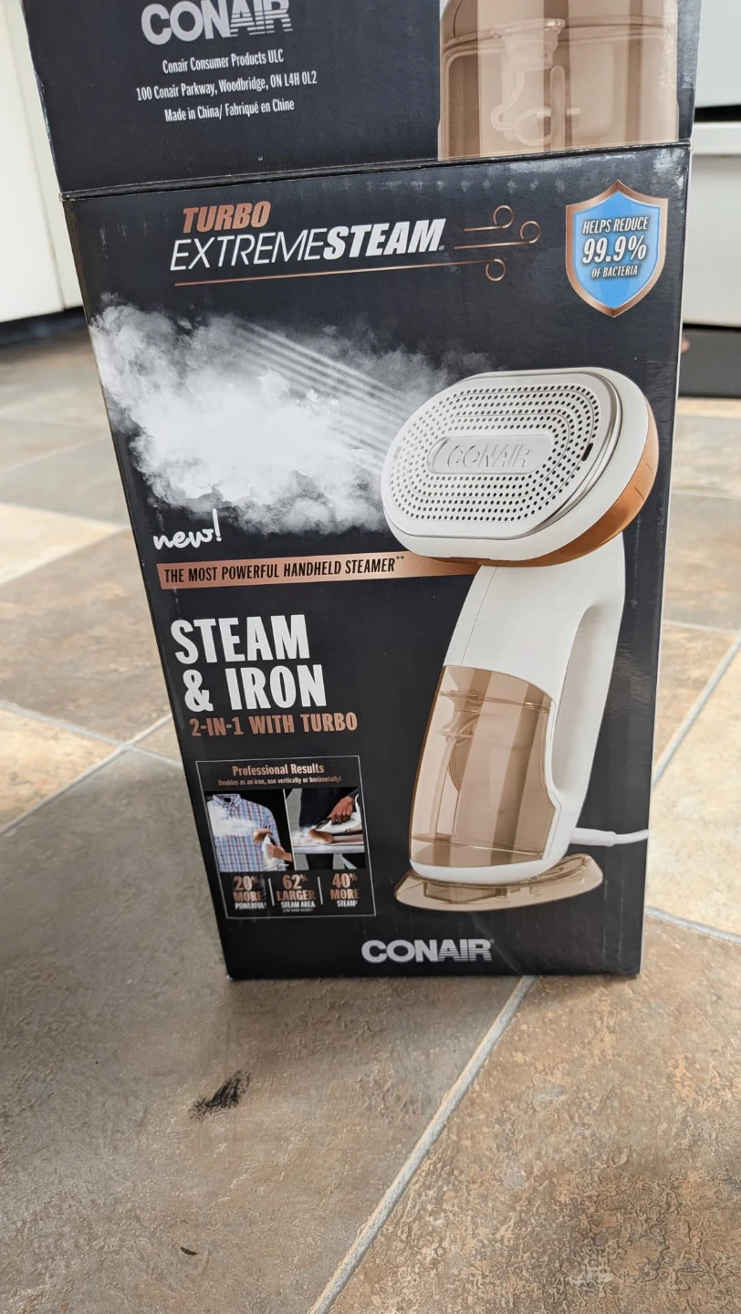 Conair Turbo ExtremeSteam Steam & Iron 2-in-1 with Turbo - photo 3