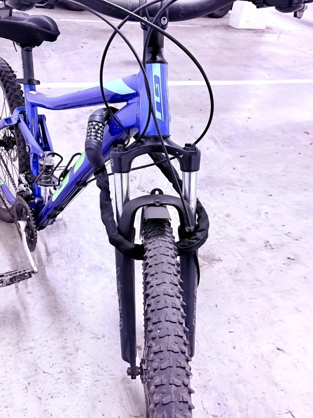GT Blue Full Suspension Mountain Bike - photo 3