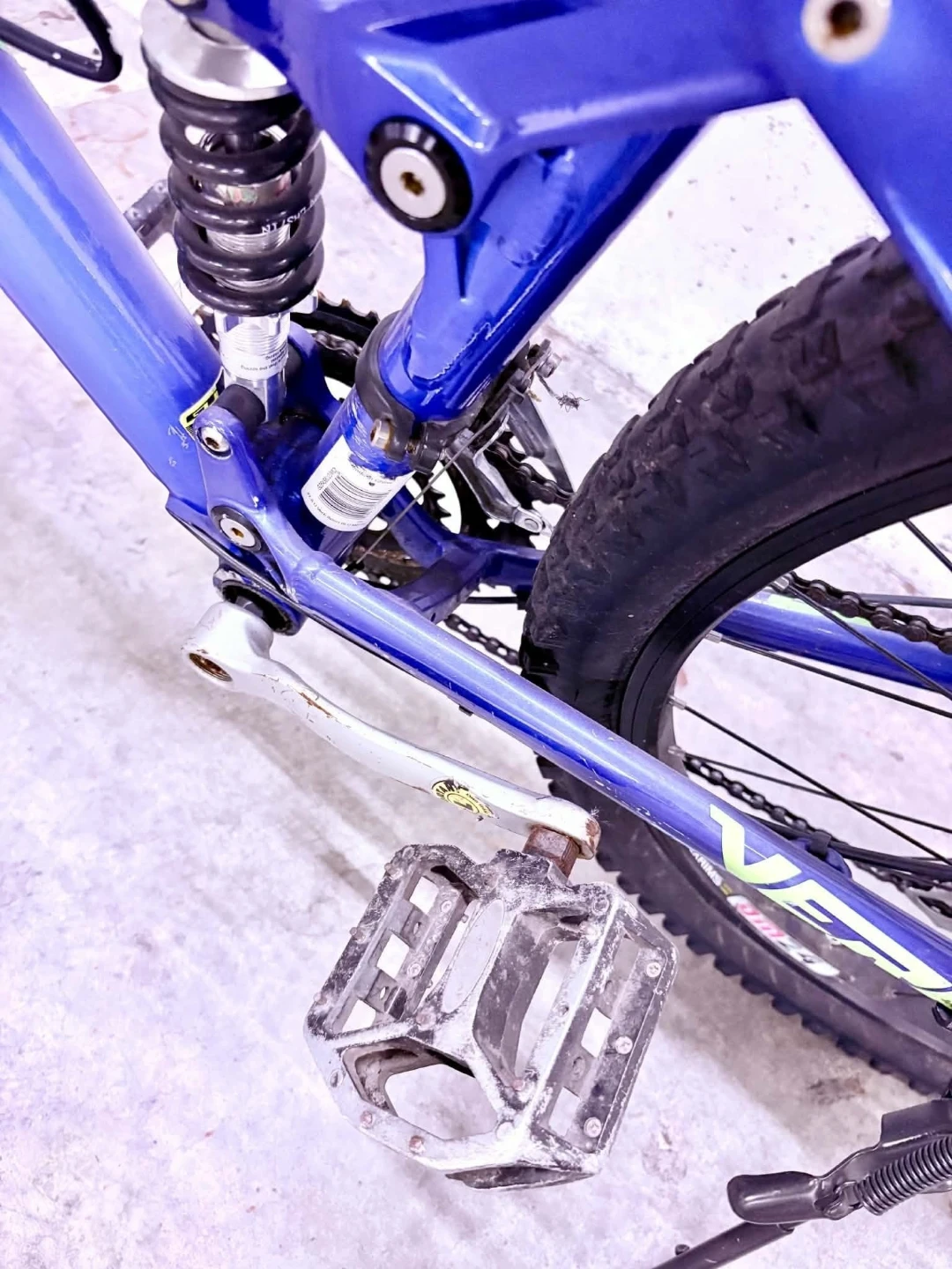 GT Blue Full Suspension Mountain Bike - photo 5