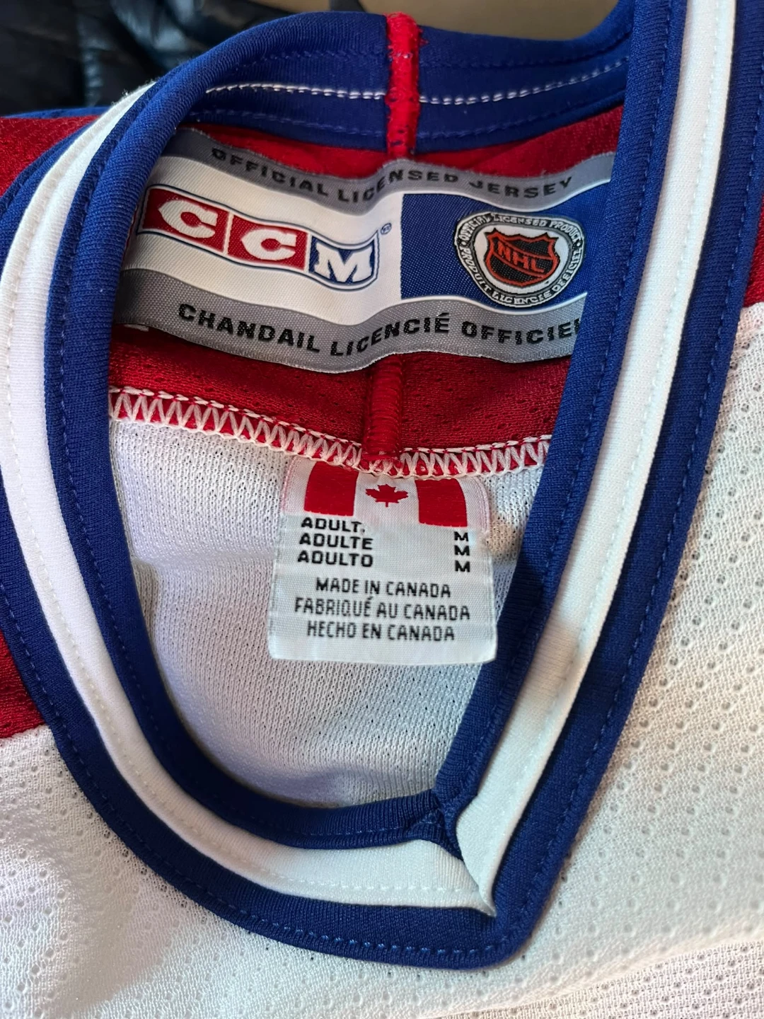 CCM Montreal Canadiens NHL Hockey Jersey - Adult Medium - photo 3