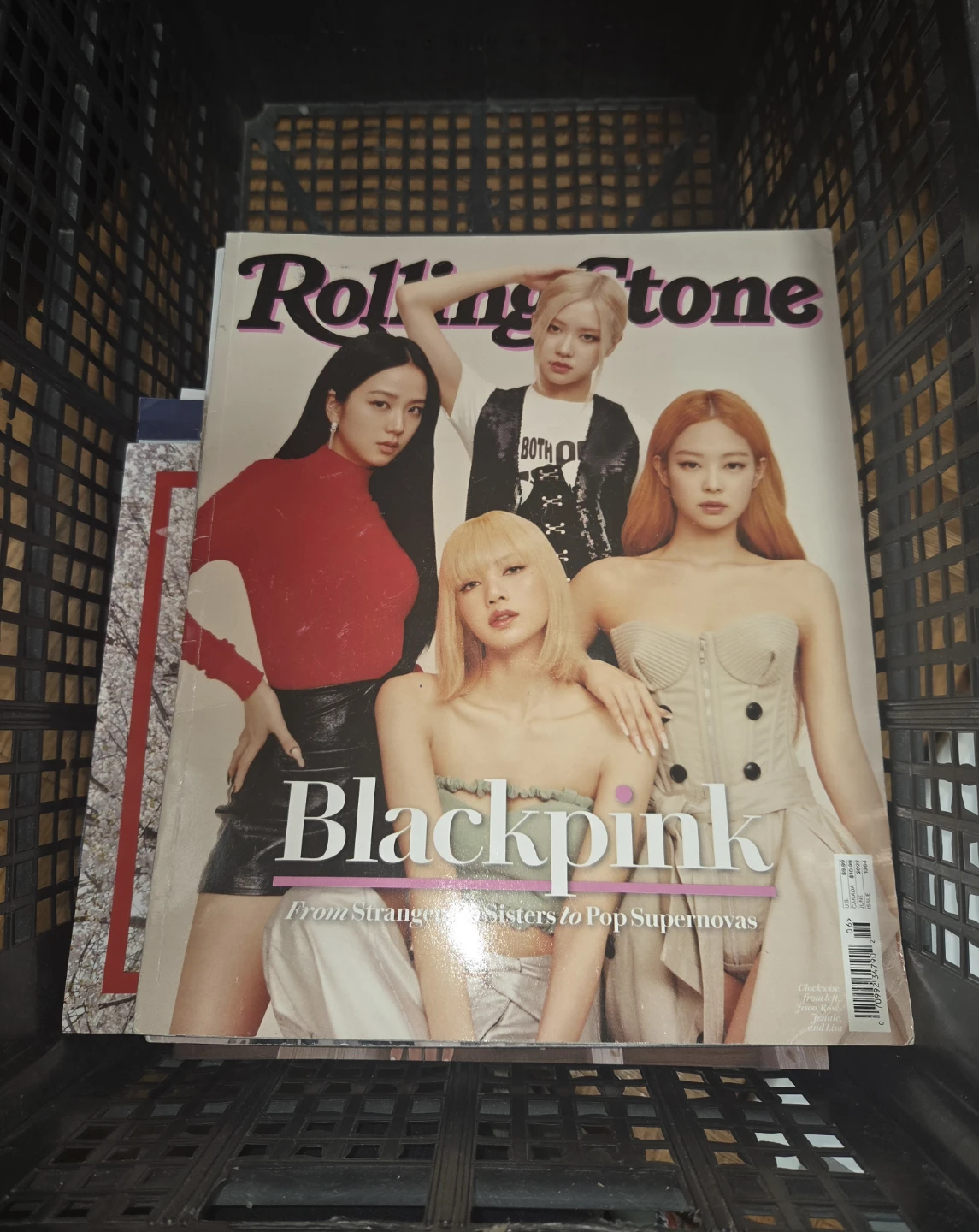 Stack of magazines