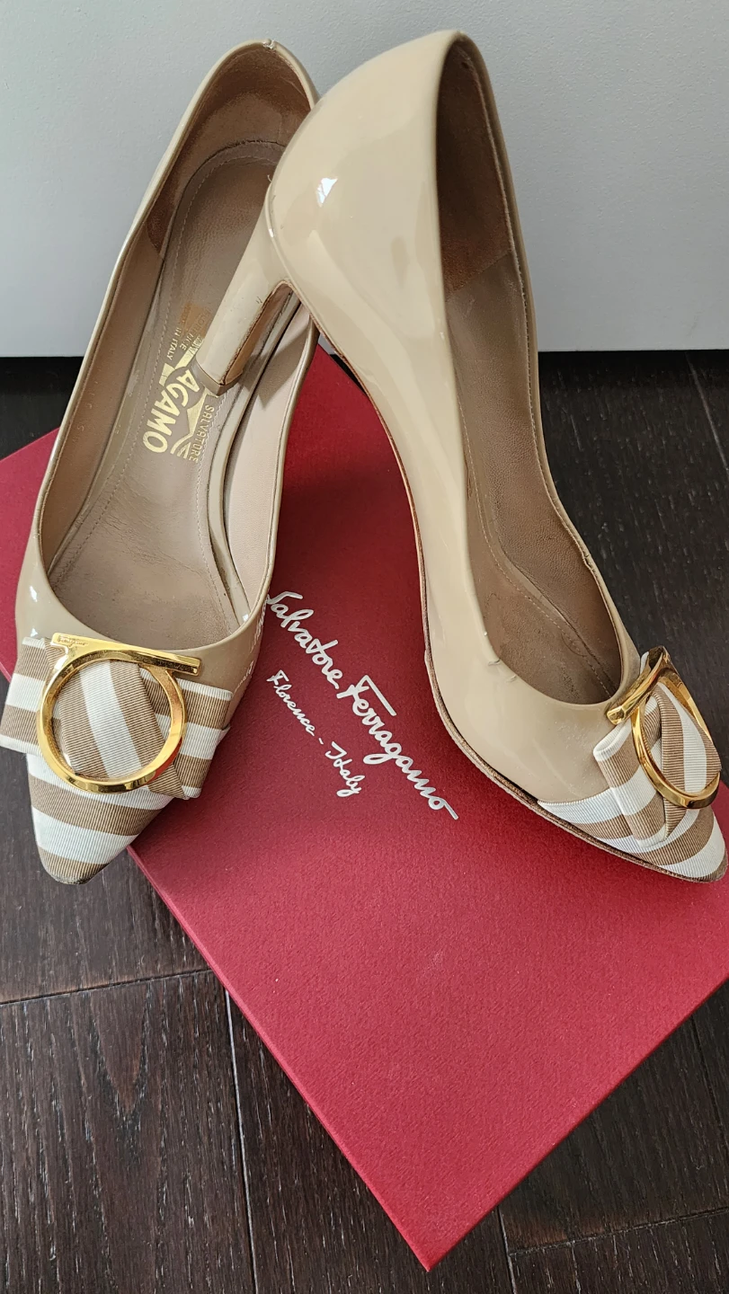 Salvatore Ferragamo Patent Leather Heels