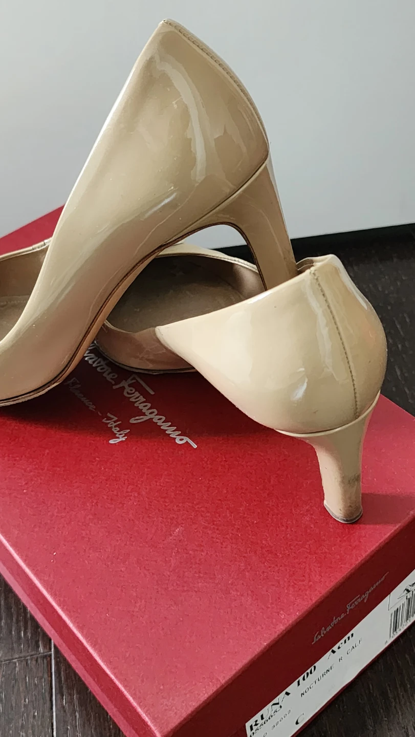 Salvatore Ferragamo Patent Leather Heels - photo 2