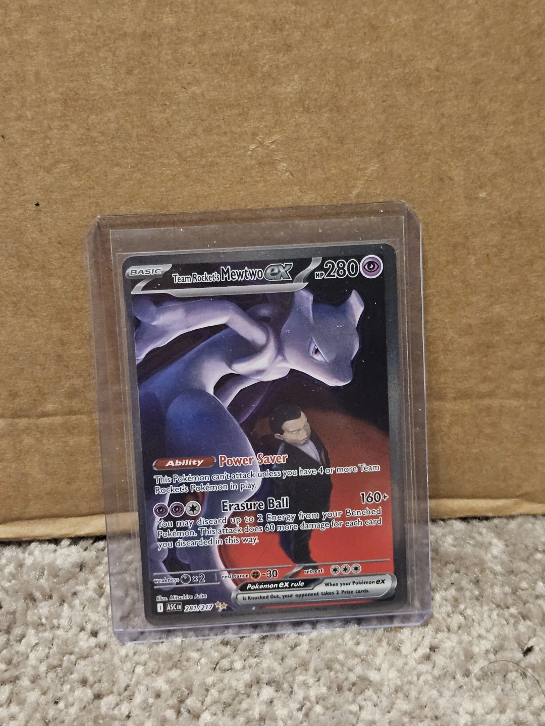 Ascended Heroes Rocket's Mewtwo EX & Phantom Forces Gengar EX