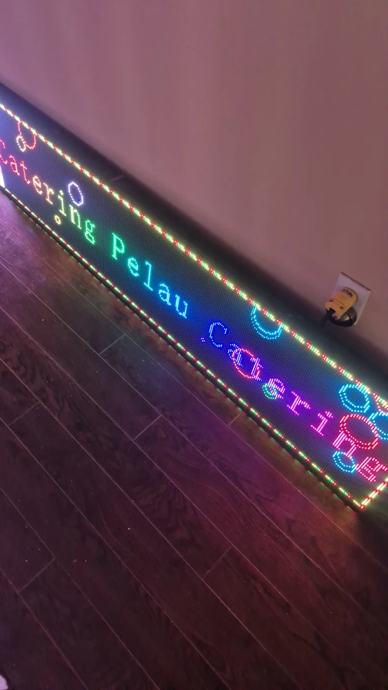 LED Display Sign for 'Pelau Catering' - photo 2