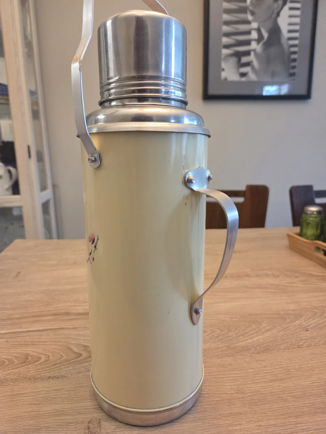 Shabby Chic Thermos with Cherry Blossom Design - photo 3