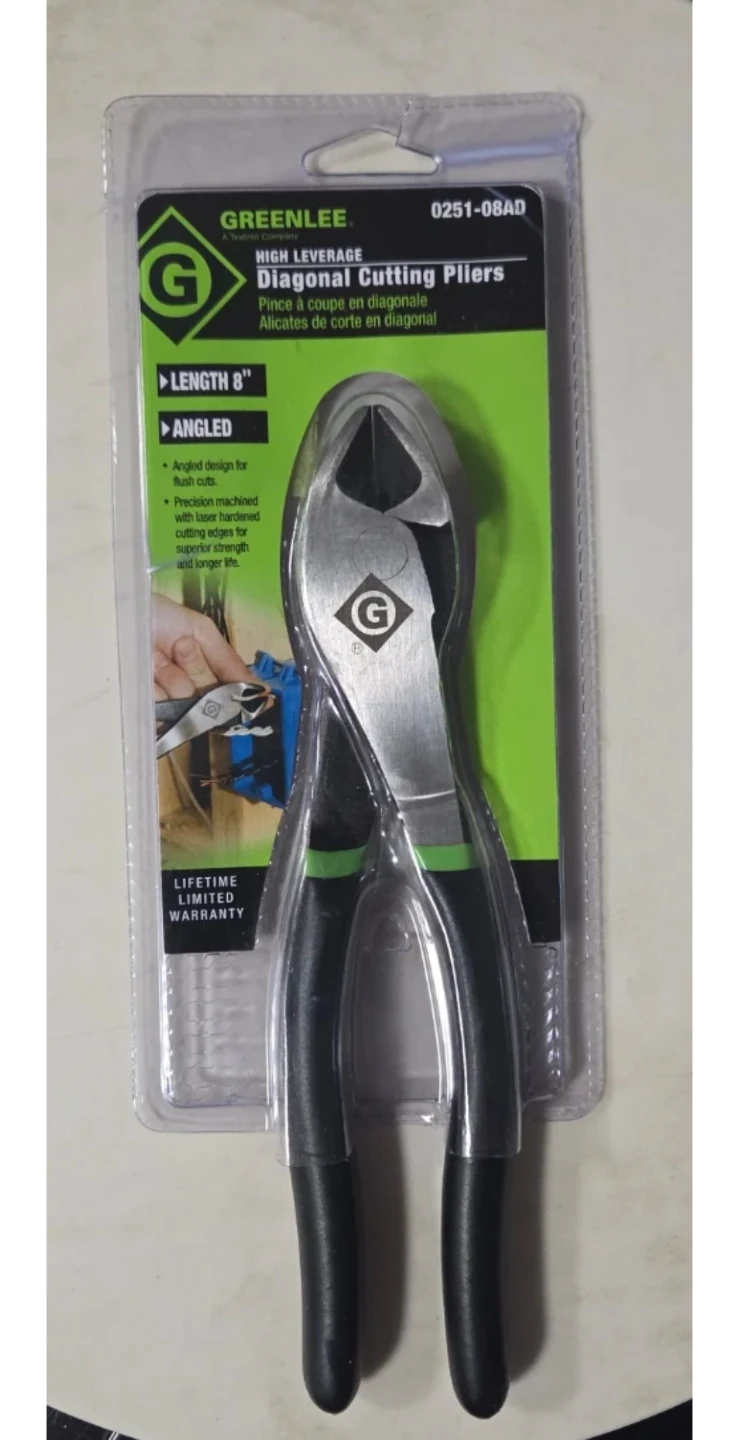 Greenlee Diagonal Cutting Pliers - 8"