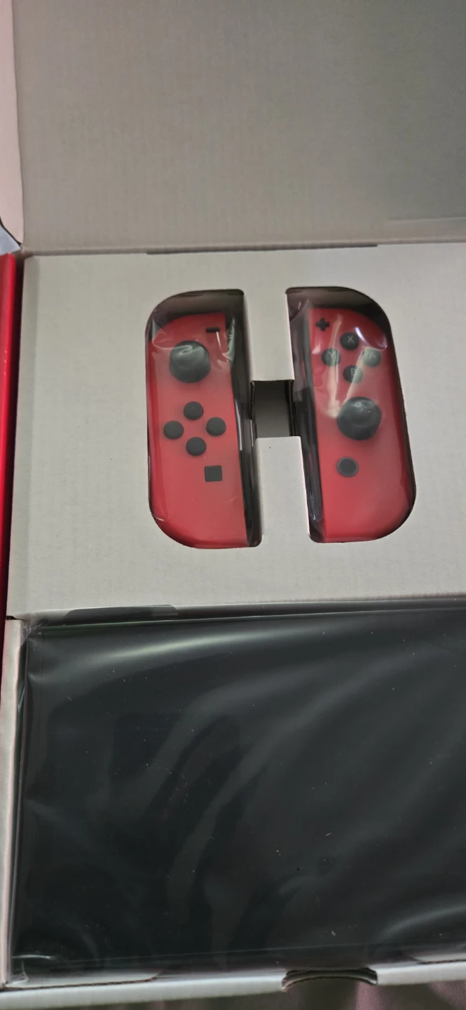 Nintendo Switch OLED Version - Mario Red