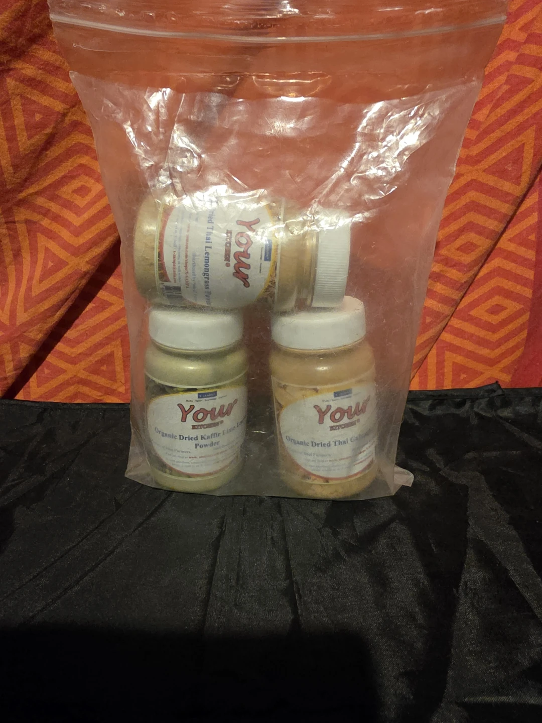 Brand New, Your Kitchen Organic Thai Spice Powders 3 bottles