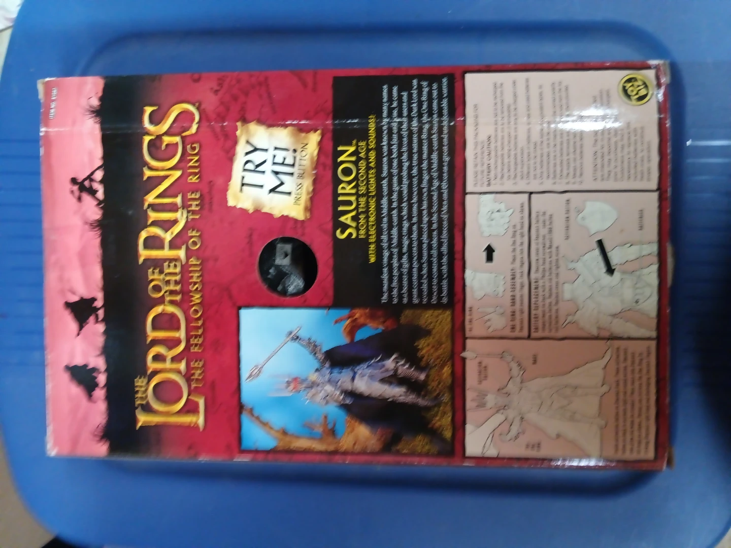 The Lord of the Rings Fellowship of the Ring Sauron Electronic - photo 5