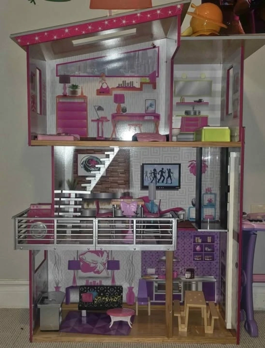 Barbie Dollhouse Bundle – Huge Set! Dollhouse, Camper, Cars & Ac