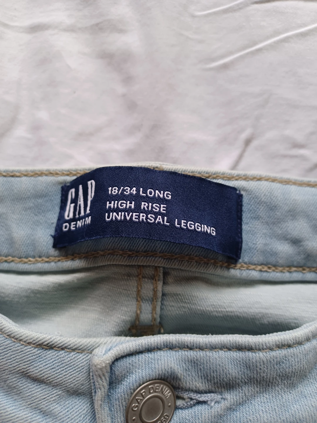 Gap Denim High Rise Universal Legging 18/34 Long - photo 4