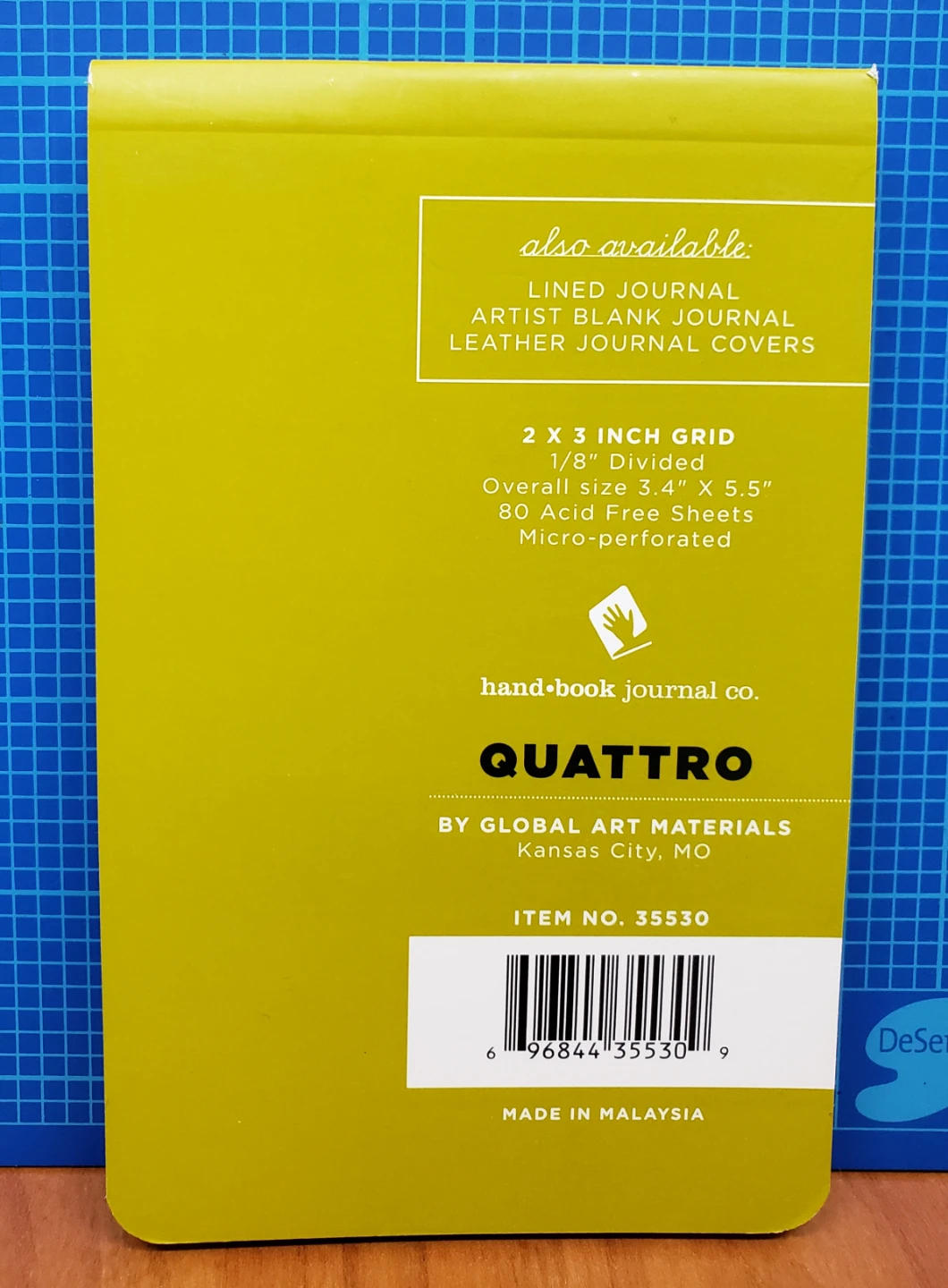 Quattro Artist Journals - Set of 5  (3.5" x 5.5") - photo 4