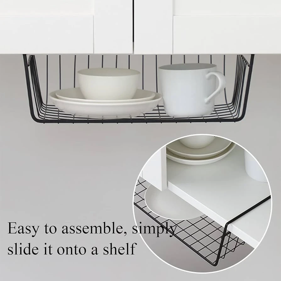 Stackable Wire Storage Basket - photo 3