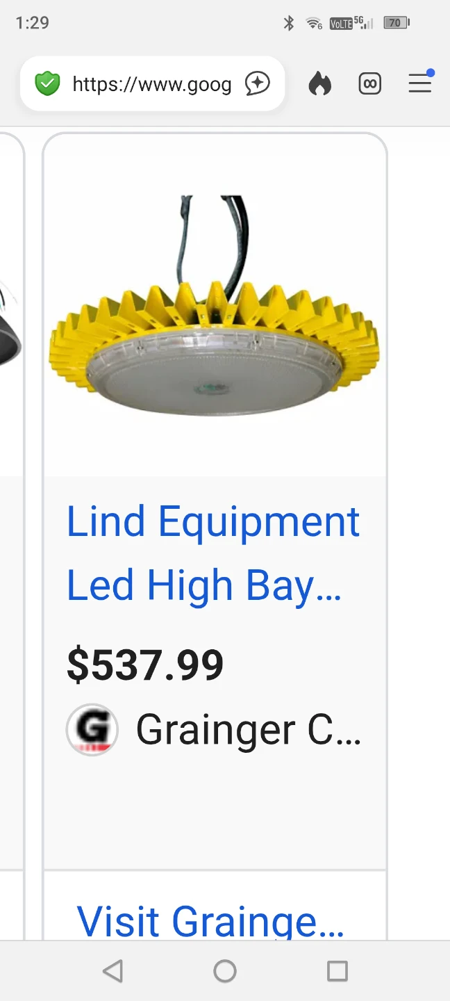Lind Equipment LE-HB120LED High Bay LED Light - photo 5