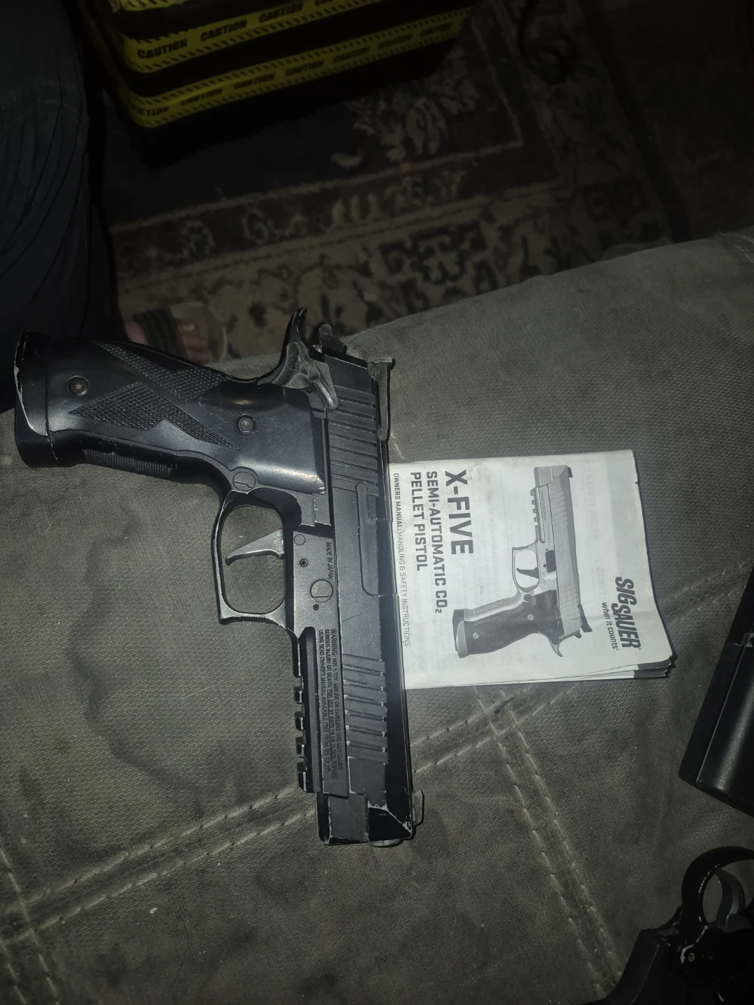 SIG Sauer X-Five CO2 Pellet Pistol
