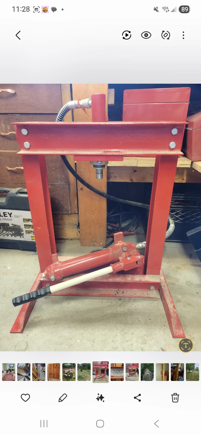 4 Ton Hydraulic Floor Press