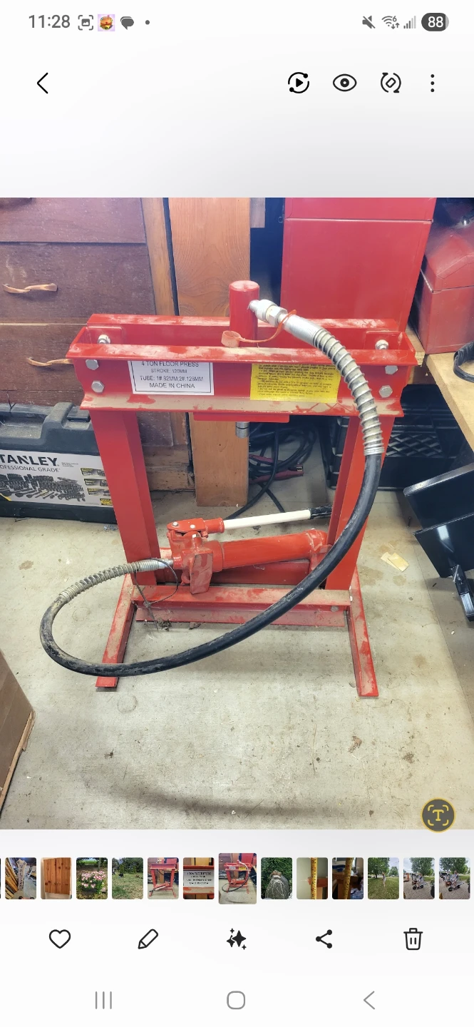 4 Ton Hydraulic Floor Press - photo 2