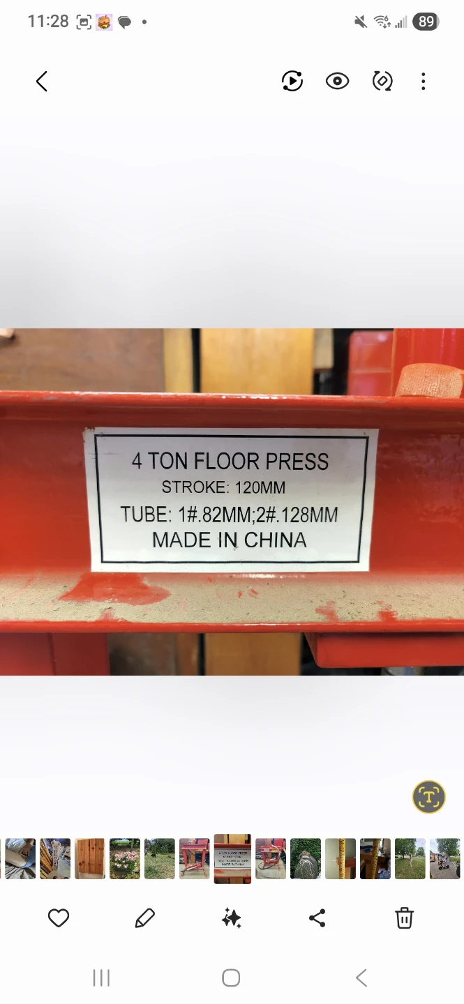 4 Ton Hydraulic Floor Press - photo 3