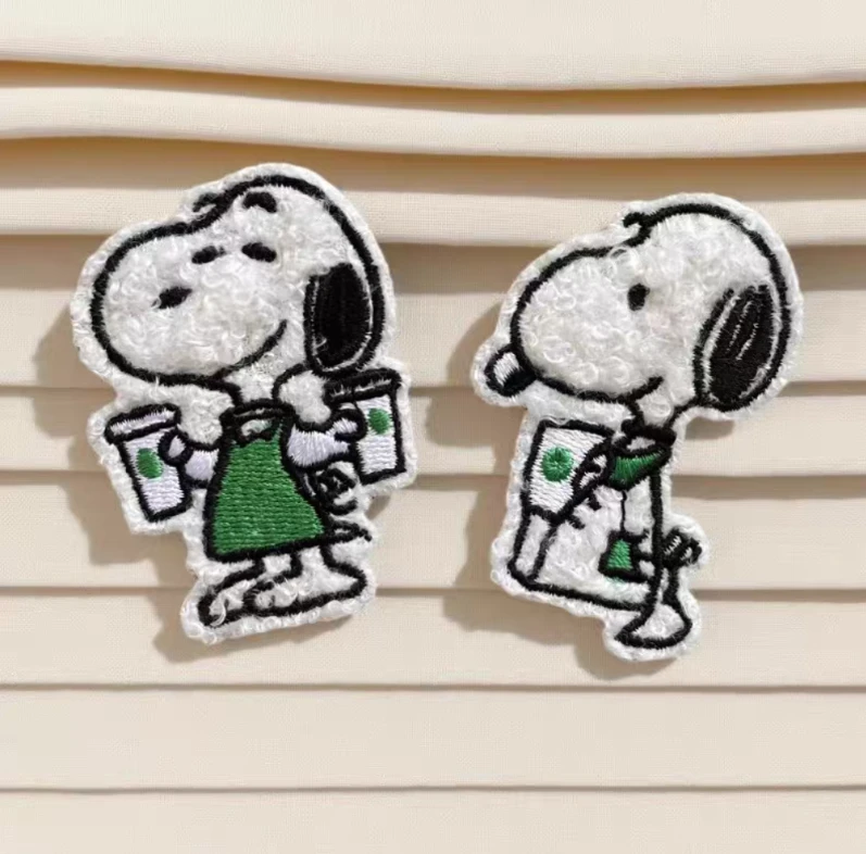 New Snoopy Patches - Set of 5 embroidered patches - photo 2