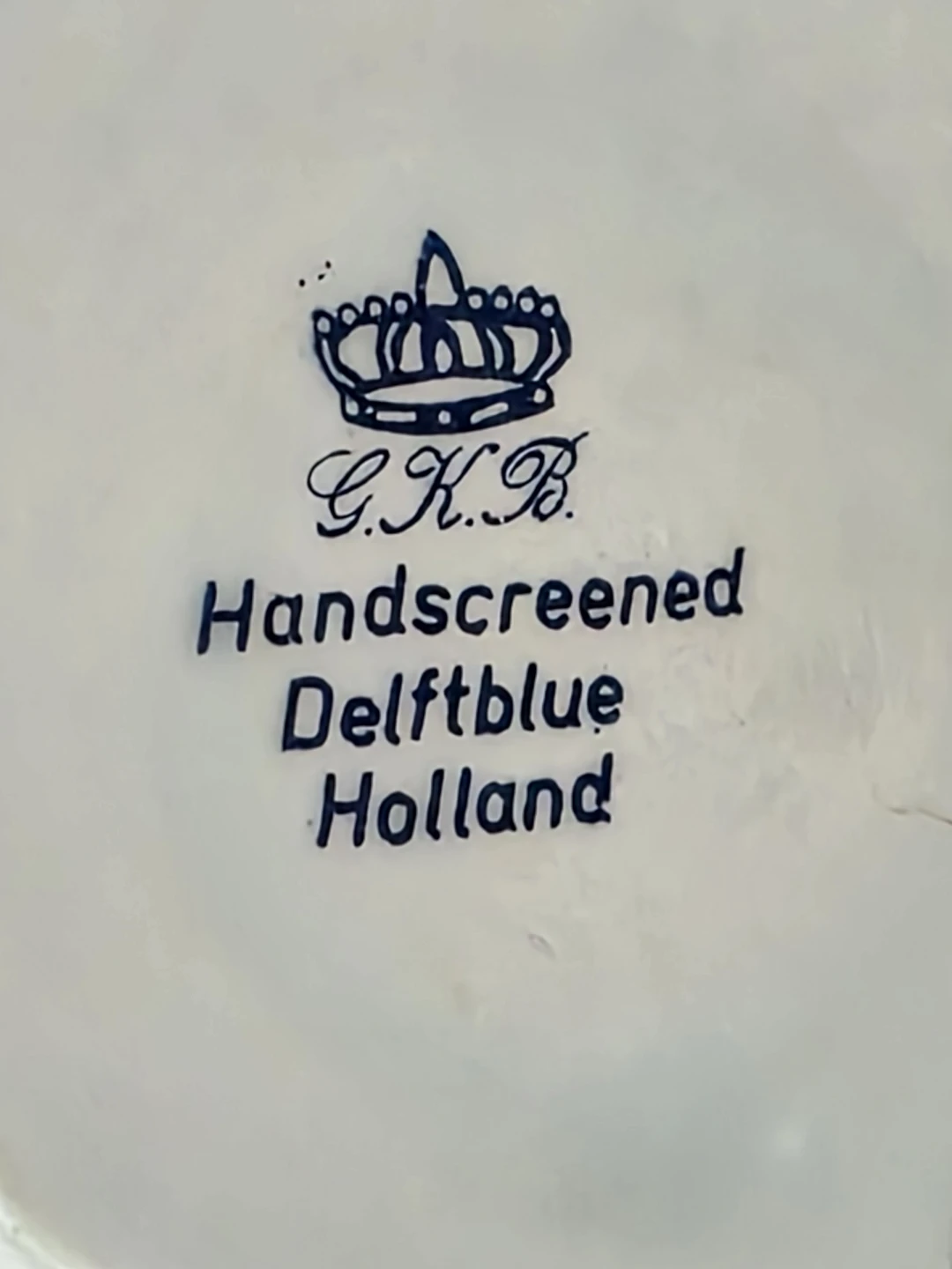 Heineken "Murphy" Delft Blue Handpainted Ceramic Mug Holland - photo 3