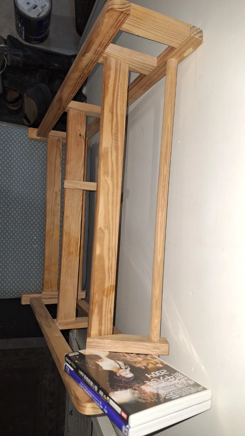 Wooden 3-Tier Shelf - photo 2
